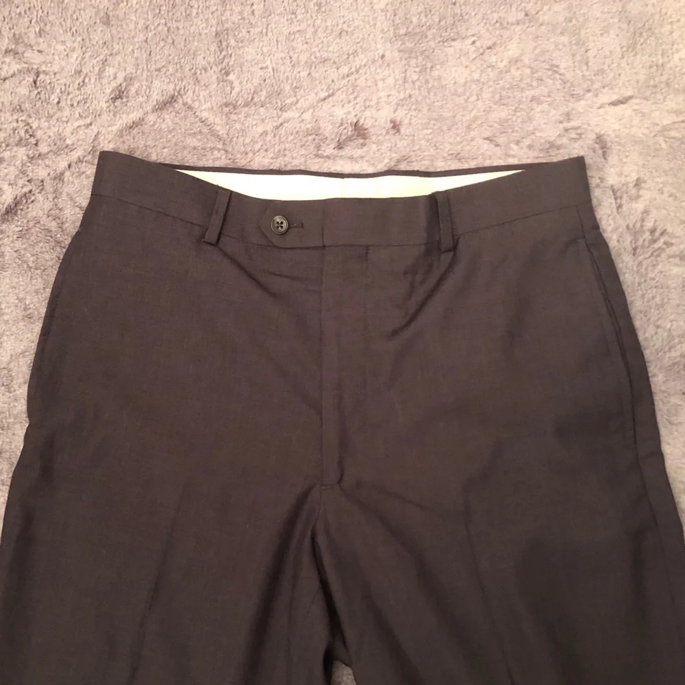 Joseph & Feiss men’s gray dress pants size 32x34 - Picture 8 of 11